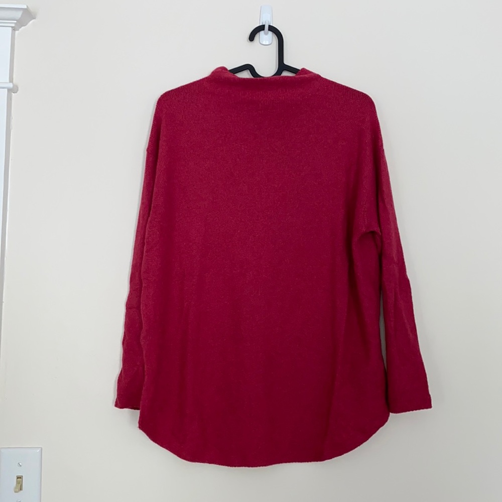 Old Navy Berry Mockneck Sweater